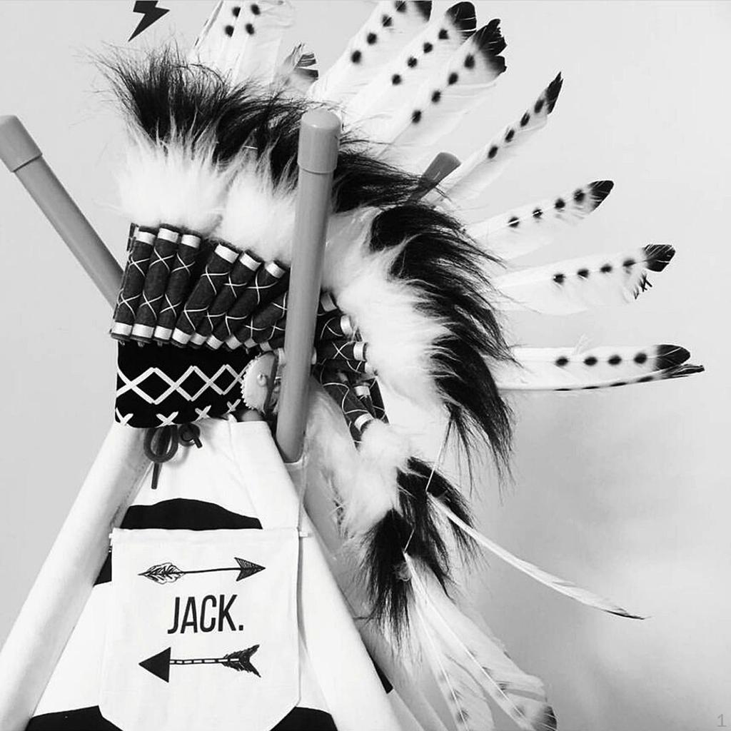 Главный головной убор с перьями для особых случаев