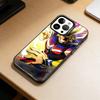 Toshinori Yagi  All Might MHA  Phone Case For iPhone 17,16,15,14,13,12,11 Plus,Pro Max,XS,Colorful Silver Black Cover