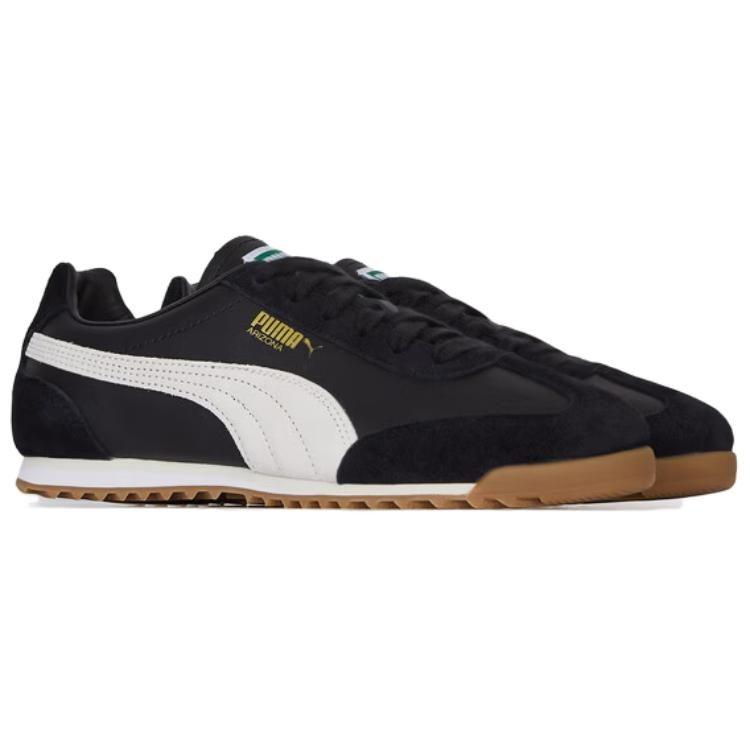 Puma Аризона Ретро Устойчивые к истиранию Низкие Повседневная Обувь Унисекс Черный 402353-01