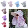 Face And Neck Protect Sun Hat Ear Flap Sunscreen Cap Summer Women Hats  Fishing Hunting Hiking