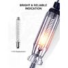 Heavy Duty Automotive Circuit Tester, Premium 6-24V Test Light With Extended Spring Test Leads & Sharp Piercing Probe, Circuit Voltage Tester With
