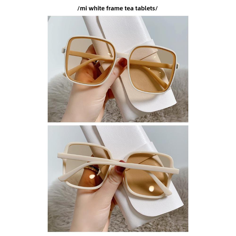 Солнцезащитные очки Rice nail square женские солнцезащитные очки постепенно меняют цвет новые очки женские тенденции защита от ультрафиолета