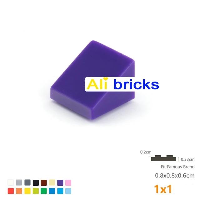 50 шт. MOC 54200 Скат 30° 1x1x2/3 Кирпич Переключатель Защелка идеально подходит для High-tech Строительные Кирпичи Детали Технические Детали Игрушка СДЕЛАЙ САМ Обучение