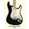 Famous Guitars Used By Famous Bands and Singers Music Posters Prints Canvas Printing Wall Art Picture for Living Room Home Decor