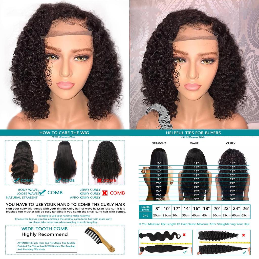 Timeless Short 13x6 Lace Front Wigs Pre Plucked Lace Front Bob Wigs For Elegant Women
