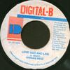 7-дюймовая пластинка SPRAGGA BENZ - Love God And Live DB040 Digital-B 1996 Ямайка Регги, Ска и Даб Б/У
