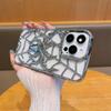 Забавный 3D полый чехол-паук с гальваническим покрытием из ТПУ с теплоотводом для IPhone 11 12 13 14 15 16 Pro Max, мягкая защитная крышка