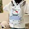 Школьная сумка Мультяшная Милая Hello Kitty Большой вместимости Наплечная сумка Для девочек 1011 Для первоклассника В класс Ежедневная Универсальная Школьная сумка