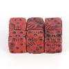 Retro Red Skull Terror Dice D6 Pips 19.6mm for Funny Friend Party Board Game Entertainment