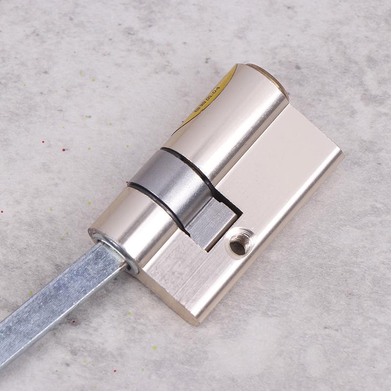 Медный автоматический цилиндр замка с отпечатками пальцев с хвостовиком C-Class Core Противоугонный аварийный замок для двери