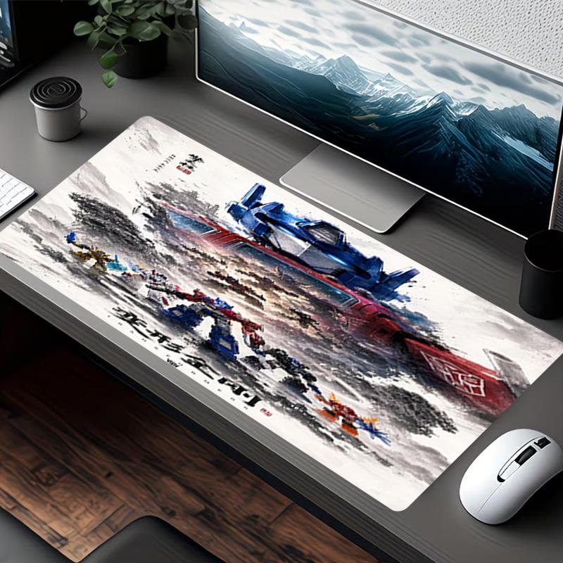 Transformers Print Mouse Pad, for Keyboard Pad Laptop PC Mat for Office Home Use, Desk Decor, Perfect Birthday Gift for Gamers