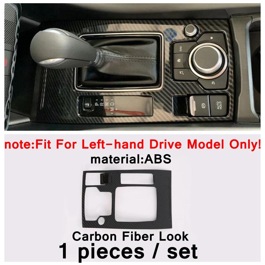 Stainless Steel Car Center Console Protect Case Gear Shift Box Panel Decor Cover Trim Accessories Kit For Mazda 6 - 2024