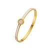 Stainless Steel Fashion Bangles Elegant Bracelets for Men and Women