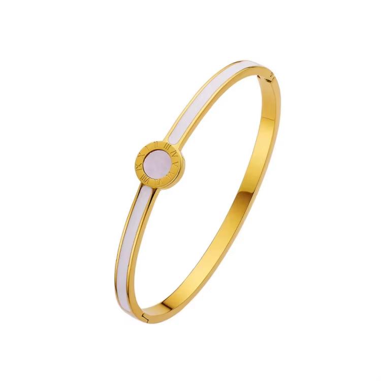 Stainless Steel Fashion Bangles Elegant Bracelets for Men and Women