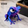 Миниатюрные фигурки питомцев для микро-ландшафтов, 3D-печатные фигурки сердитых животных, Забавная сердитая черепаха, гориллы, таксы, бегемоты, гуси, Уникальный дисплей