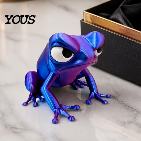 Миниатюрные фигурки питомцев для микро-ландшафтов, 3D-печатные фигурки сердитых животных, Забавная сердитая черепаха, гориллы, таксы, бегемоты, гуси, Уникальный дисплей