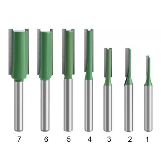 1/4 профессиональный деревообрабатывающий резак, быстрая скорость, износостойкие аксессуары для электроинструментов, фреза по дереву, выравнивание