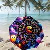 PAC Print Umbrella Automatic Opening/ Closing - Portable Foldable Design - Daily use for Travel/Outdoor - Gift for Birthday