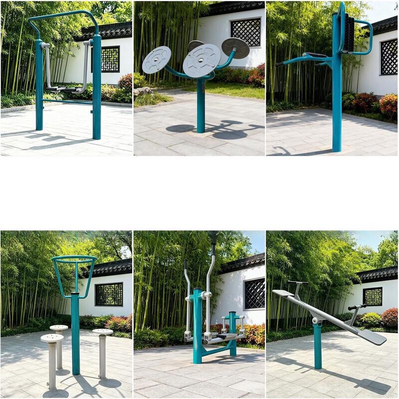 Outdoor Buried Parallel Bars