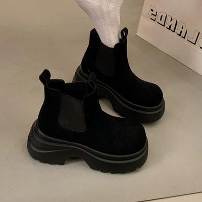 Модные ботильоны для женщин Платформа Массивные туфли Элегантный тренд 2025 Новая мода Зимние ботинки Бренд Вечеринка Женские кроссовки Для ходьбы Боты