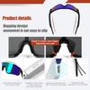 Солнцезащитные очки для велоспорта Умные очки Bluetooth UV400Protection Ветрозащитные очки Очки для езды на велосипеде по шоссе Спортивные очки Очки