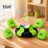 Kids Music Sofa Toy 1/2 Sets Board Game, with Button & 4 Sofas, Reaction Children Speed Challenge, Multiplayer Interactive Grabbing Musicial