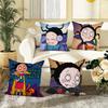 M-Mona the V-Vampire Animated Series Pillow Case Square Pillow Bedroom Sofa Leisure ComfortCar Living Room Home Decoration 40X40