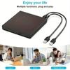 USB 3.0 External DVD Drive,High-Speed CD/DVD Player, Reader, Recorder, Burner for Laptop and Computer - Plug and Play, Compatible with Windows,Mac