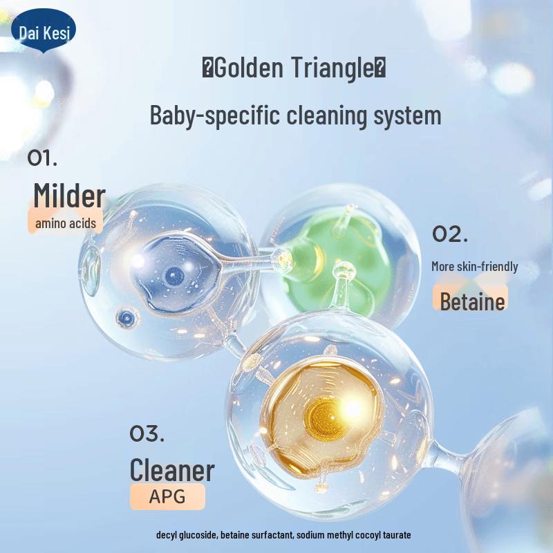 Dexter Baby Calendula Bubble Shampoo & Body Wash 2-in-1