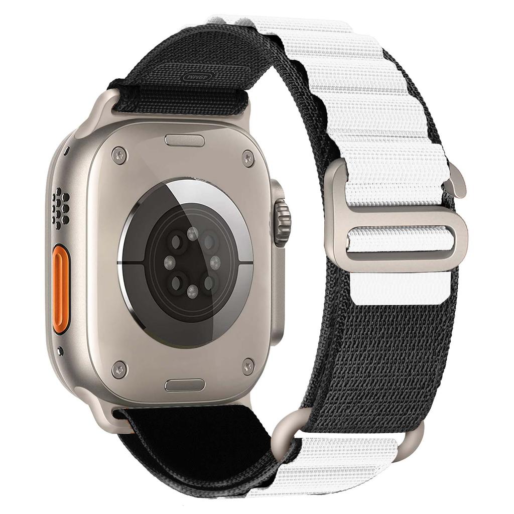 Ремешок Alpine Loop для Apple Watch, ремешок 44 мм, 40 мм, 49 мм, 45 мм, 41 мм, 38 мм, 42 мм, нейлоновый ремешок для часов, браслет Iwatch Series 9 5 SE 6 7 8 Ultra 2