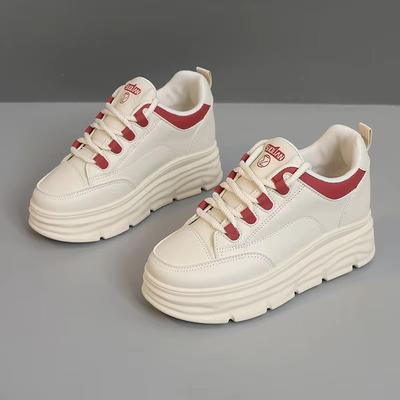 Мода 2025 Женская обувь Весна Горячая Распродажа Дышащая Универсальная Платформа Повседневные Кроссовки Девушка Студентки Балетки Обувь для скейтборда Mujer Быстрая Доставка