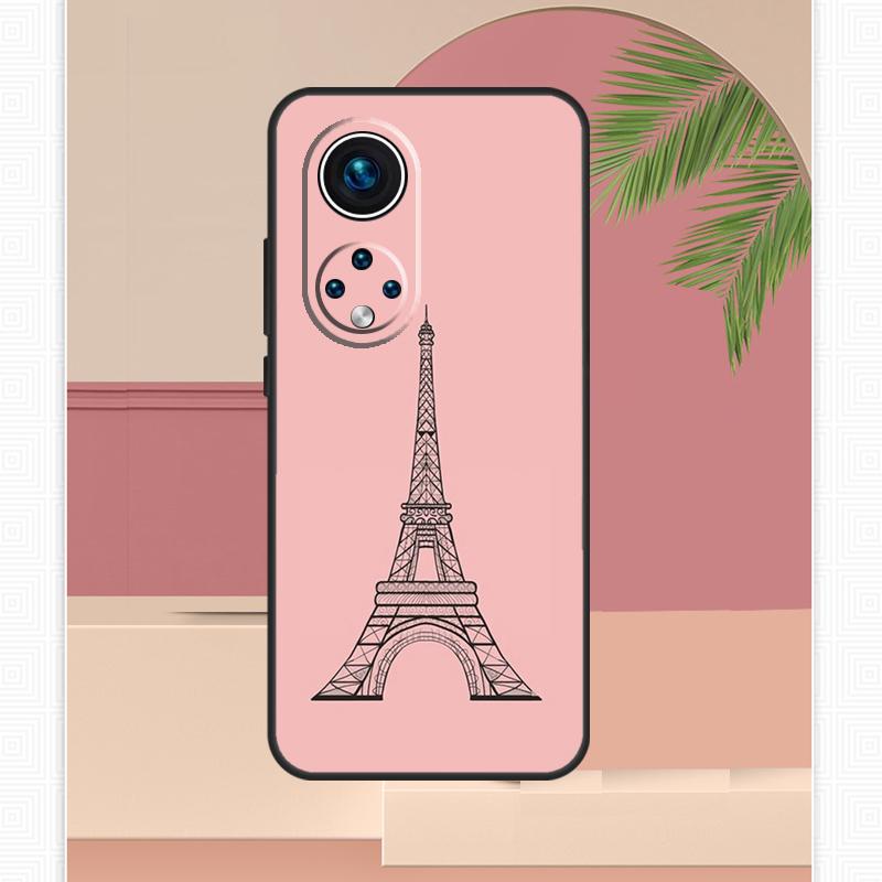 Eiffel Tower Paris Case For Honor Magic 5 6 7 8 Pro Honor 400 Lite 200 X9c X9b X9a X8b X8a X8c 50 70 90 Cover