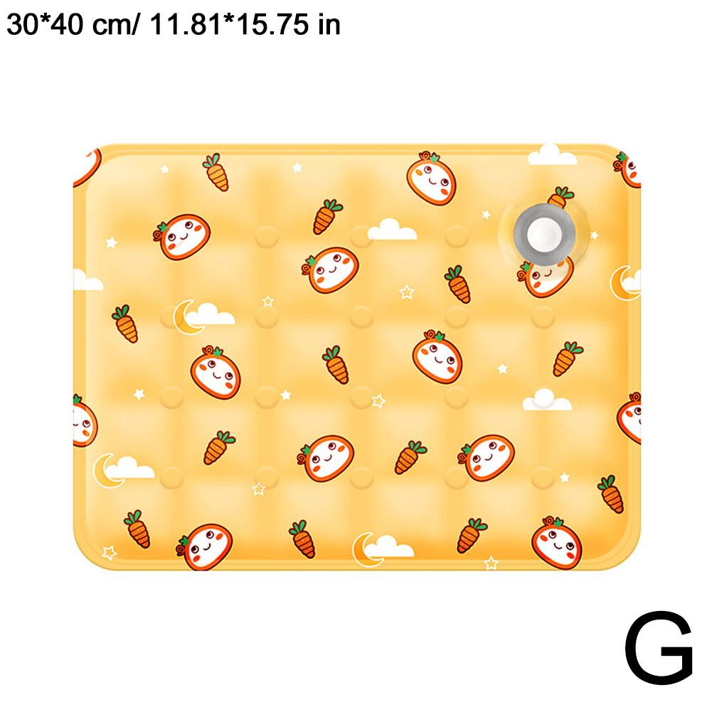 Прочный охлаждающий коврик с рисунком снежинки для домашних животных - Сохраняет прохладу для собак и кошек в помещении и на улице