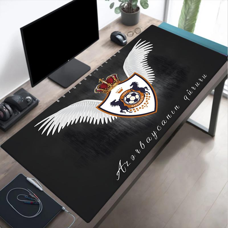 Dynamic Qarabag Crest Design Mouse pad, Gaming Mouse Pad, keyboard pad, Desk Decor for computer notebook Fan Gift Birthday Gift
