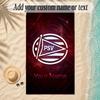 Beach TowelPSV Eindhoven FC Custom Name Text Personalized Soft Towel for Beach Pool Indoor Home Decor Gift