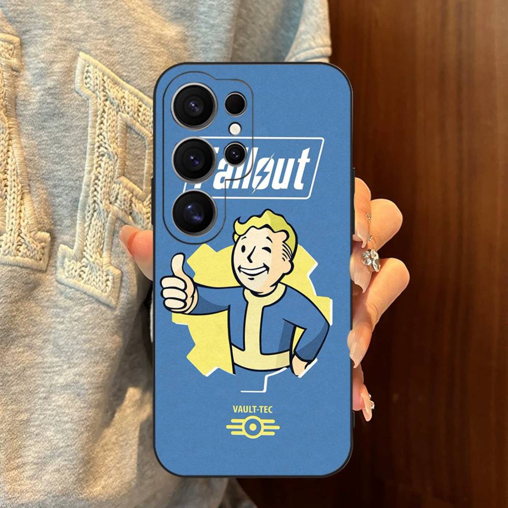 F-Fallout S-Series 4 Крутой Игровой Чехол для Телефона для Samsung S 24 Fe 25 Ultra Plus 20 Lite 21 30 22 23 24 22 Ultra 5G Fundas