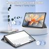 Coque for Lenovo Yoga Tab Plus Case TB520FU PU Leather Hard Back Fold Stand Tablet Funda for Lenovo Yoga Tab Plus 12.7 Inch Case