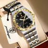 POEDAGAR Original Elegant Ladies Clock Luminous Waterproof Week Date Fashion Woman Watch Stainless Steel Quartz Women's Watches