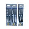 Panasonic Doltz Extra Fine Bristle 2 шт. x 2 набора 2 шт. x 1 Всего 6 шт. Включает щетку с гелем для зубной пасты, большую, EW0801-W, белая, / EW0801-K, черная,