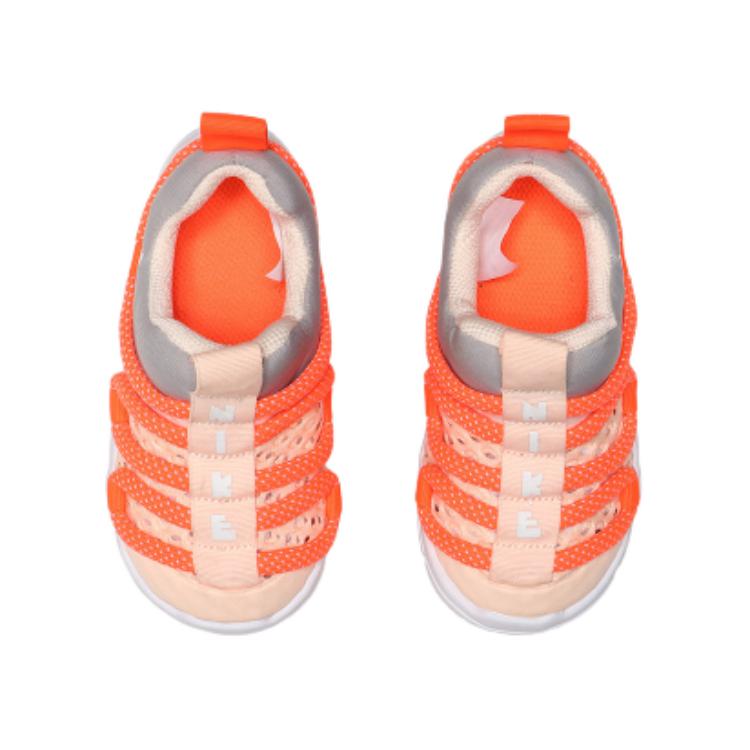 Nike Новинка BR Легкие Низкие Детские Кроссовки Серый Оранжевый Для Младенцев и Малышей CK0245-861
