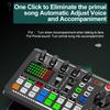 F998 Condenser Microphone With Auditory Mixer Sound Card For Clear Auditory In Podcasts And Music Production