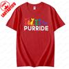 Rainbow Cat LGBT Symbol Tee Tops Gay Pride Month Tshirt Unisex Printed Tshirt Men Women Universal Casual Summer Short Sleeve