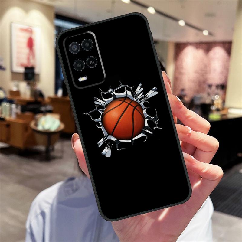 Чехол для баскетбольного мяча для Oppo A94 A74 A54 A18 A38 A58 A78 A98 A40 A60 A80 A16 A76 A96 A15 A17 A77 A57S