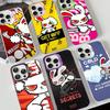 Аниме B-Bloody Bunny Чехол для телефона Для IPhone 17 16 15 14 11 12 13 Pro Max Plus Pro Цветной Серебристый Чехол