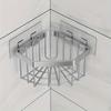 1pc Bathroom and Kitchen General Triangle Storage Rack, Good Fit Corner and Sink Corner, Save Space, Improve Storage Rate