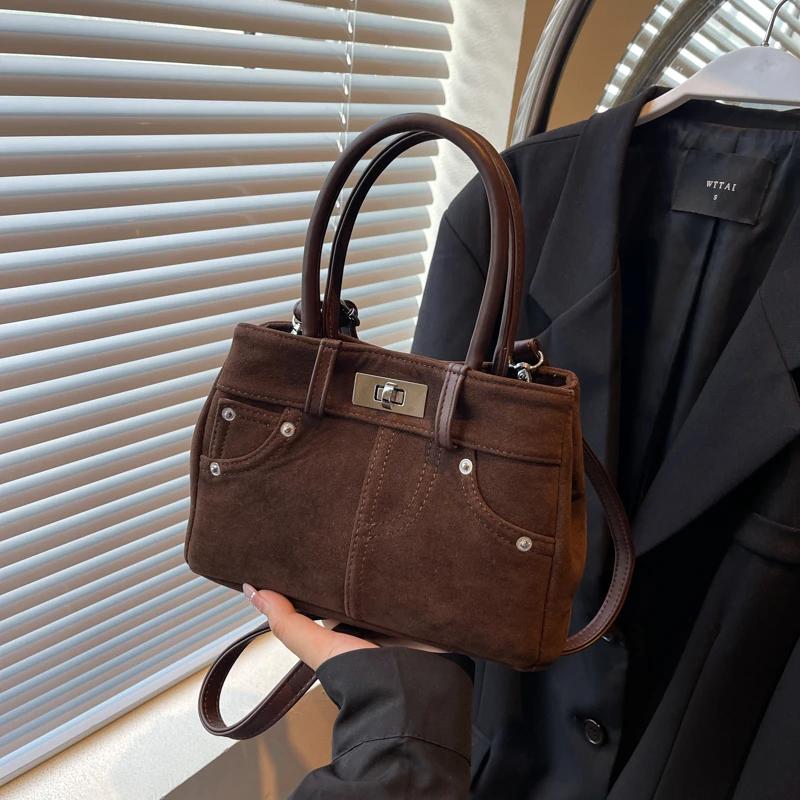 Матовая винтажная женская сумка маленькая квадратная сумка премиум-класса новый модный тренд