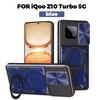 Чехол для iQOO Z10 Turbo Plus Pro со шторкой для камеры, противоударный защитный чехол для телефона
