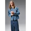 Джинсы HM Super Baggy Denim Blue Pattern