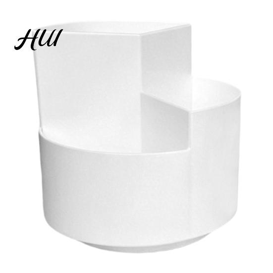 Multi-compartment Pen Holder 360 Degree Rotating Holder, Large Capacity Office Desk Organizer Desktop for School Home Storage Makeup Brush