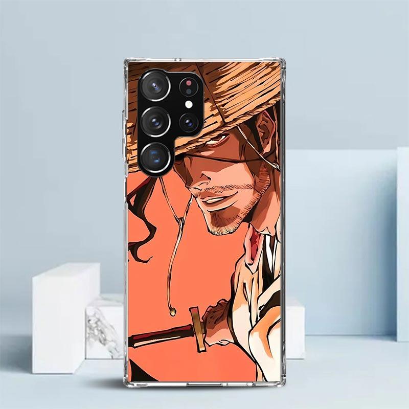 Bleach Кёраку Сюнсуй Мягкий Чехол для Samsung Galaxy S25 Edge S26 S24 S23 Ultra Чехол для Телефона S22 S21 Plus S20 FE Печатный Узор Она
